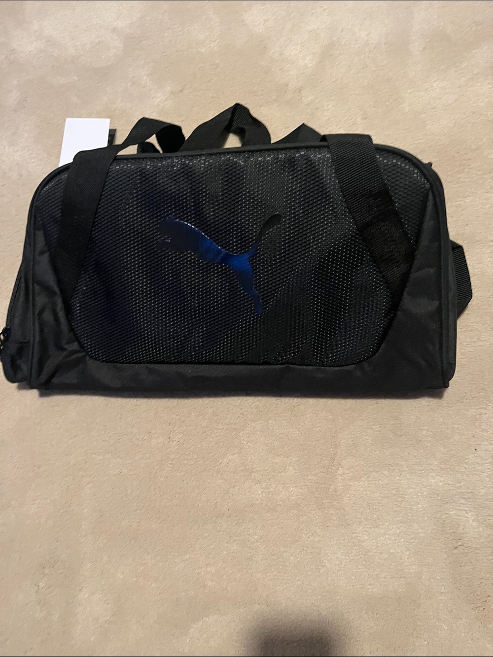 Puma Black Duffel Bag